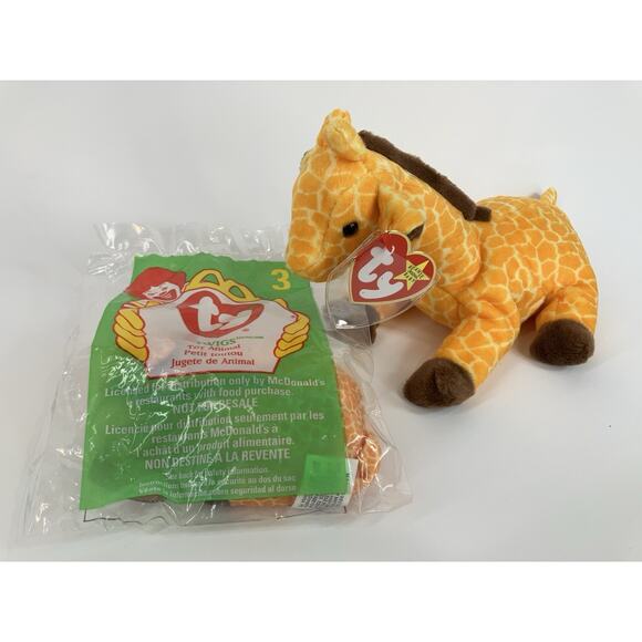 Ty Beanie Babies Bundle (2pcs) Twigs And Twigs McDonald’s Teenie Beanie Toy 1998 - Picture 1 of 15
